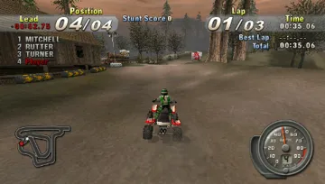 ATV Offroad Fury - Blazin Trails (EU) screen shot game playing